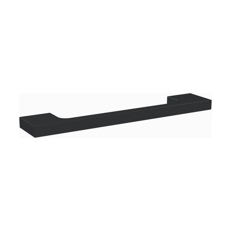 [BFHH189] Furniture Handle Slimline Square D Shape Handle, 152mm (128mm Centres) - Matt Black - Cutout