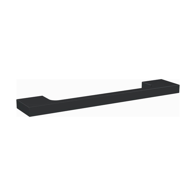 [BFHH189] Furniture Handle Slimline Square D Shape Handle, 152mm (128mm Centres) - Matt Black - Cutout