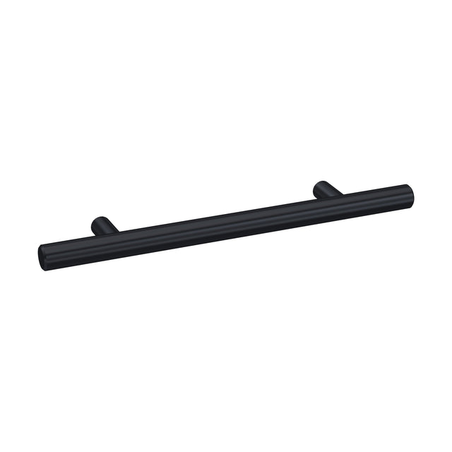 [BFHH192] Bar Handle, 156mm (96mm Centres) - Matt Black - Cutout