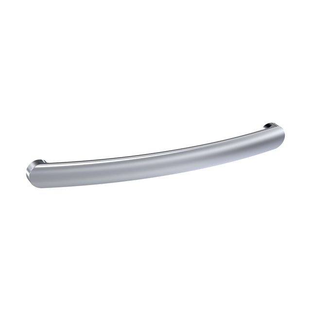 [BFHH197] Furniture Handle Round D Shape Handle, 210mm (192mm Centres) - Chrome - Cutout