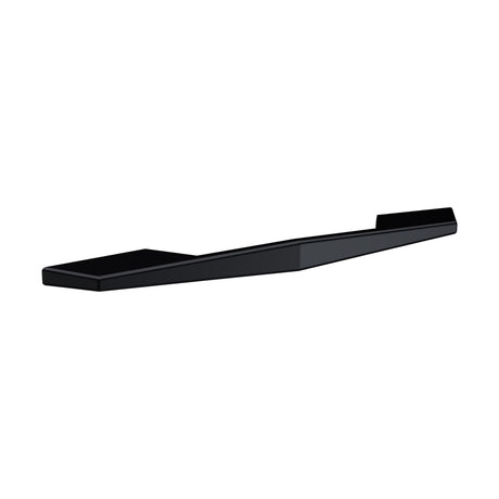 [BFHH203] Furniture Handle Angular D Shape Handle, 180mm (160mm Centres) - Matt Black - Cutout
