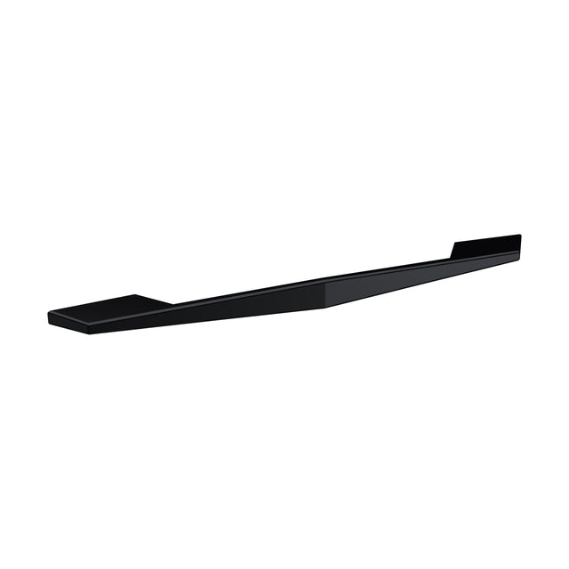 [BFHH204] Furniture Handle Angular D Shape Handle, 256mm (224mm Centres) - Matt Black - Cutout