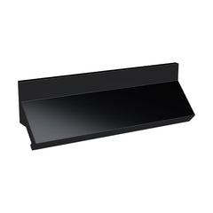 [BFHH207] Finger Pull Handle, 175mm (160mm Centres) - Matt Black - Cutout