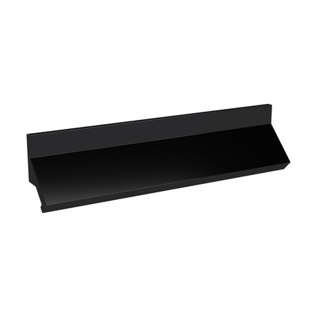 [BFHH208] Finger Pull Handle, 239mm (224mm Centres) - Matt Black - Cutout