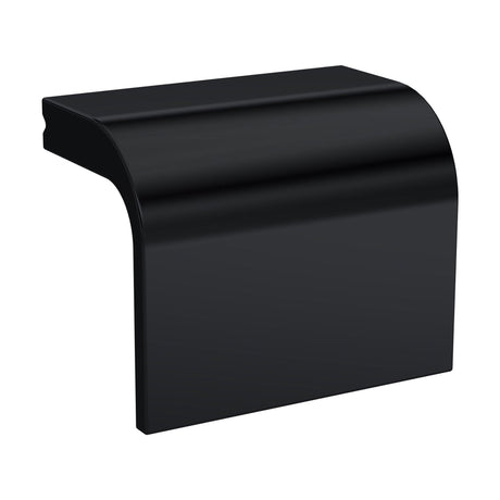 [BFHH212] Square Drop Handle, 40mm (32mm Centres) - Matt Black - Cutout