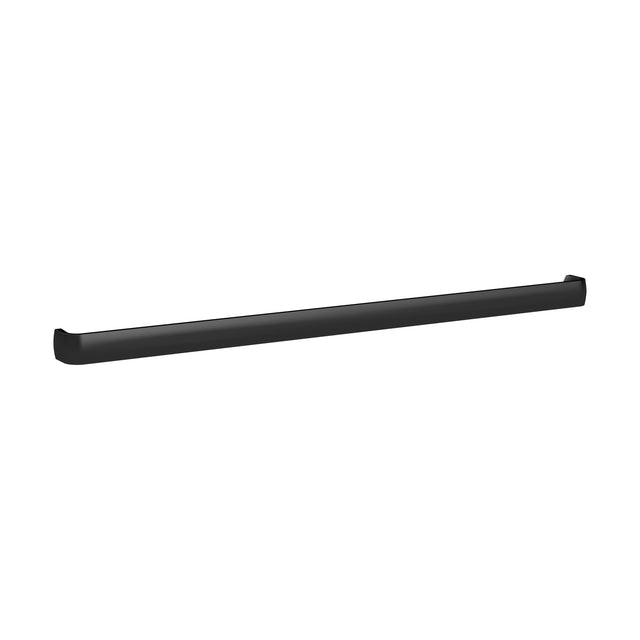 [BFHH220] Thin D Shape Furniture Handle 328 x 16 x 20mm - Matt Black - Cutout