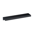 [BFHH224] Finger Pull Handle, 150mm (96mm Centres) - Matt Black - Cutout