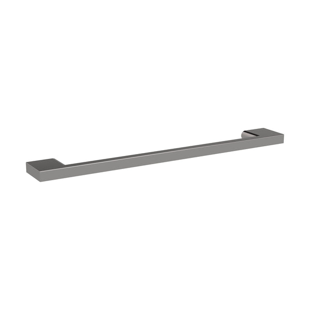 [BFHH716] Balterley D-Handle 192 mm High Quality Furniture Handle with Luxury Brushed Pewter Finish, Cupboard Drawer Pull - Cutout