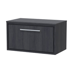[BFIF2225W] Longnor 1 Drawer Wall Hung Vanity Unit with Worktop - Choice of Size and Colour - Cutout