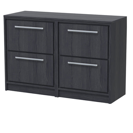 [BFIF2233W2] Longnor 4 Drawer Floor Standing Vanity Unit with Worktop - Choice of Colour - Cutout