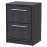 [BFIF2233W] Longnor 2 Drawer Floor Standing Vanity Unit with Worktop - Choice of Size and Colour - Cutout