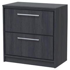 [BFIF2235W] Longnor 2 Drawer Floor Standing Vanity Unit with Worktop - Choice of Size and Colour - Cutout