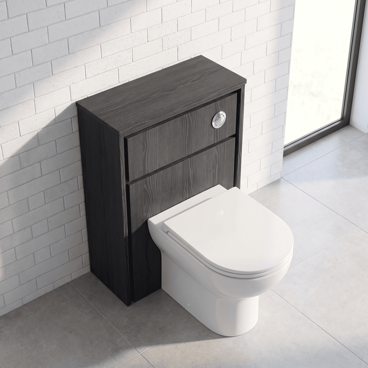 [BFIF2241] Longnor Floor Standing WC Unit - Choice of Colour