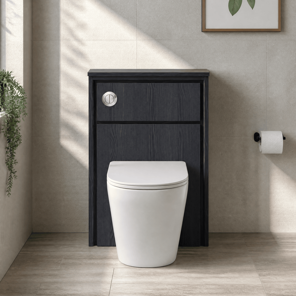 [BFIF2241] Longnor Floor Standing WC Unit - Choice of Colour - Silo