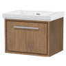 [BFIF2722H] Longnor 1 Drawer Wall Hung Vanity Unit with No Tap Hole Traditional Fireclay Basin - Choice of Size and Colour - Cutout