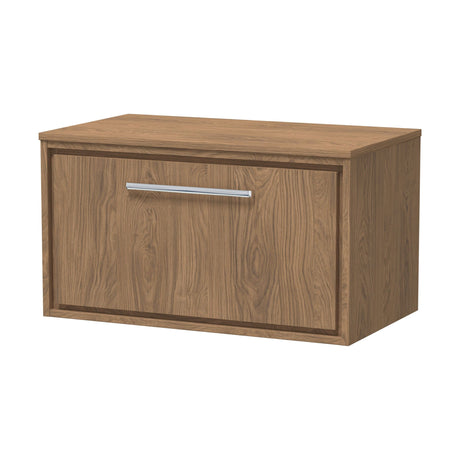 [BFIF2725W] Longnor 1 Drawer Wall Hung Vanity Unit with Worktop - Choice of Size and Colour - Cutout