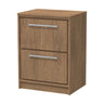 [BFIF2733W] Longnor 2 Drawer Floor Standing Vanity Unit with Worktop - Choice of Size and Colour - Cutout