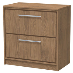 [BFIF2735W] Longnor 2 Drawer Floor Standing Vanity Unit with Worktop - Choice of Size and Colour - Cutout