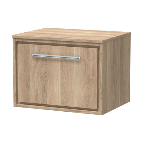 [BFIF3022W] Longnor 1 Drawer Wall Hung Vanity Unit with Worktop - Choice of Size and Colour - Cutout