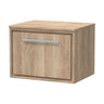[BFIF3022W] Longnor 1 Drawer Wall Hung Vanity Unit with Worktop - Choice of Size and Colour - Cutout