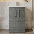[BFLE004E] Bramshall Floor Standing Cloakroom Vanity Basin Unit with Choice of Finish, Handle Finish and Size - Silo