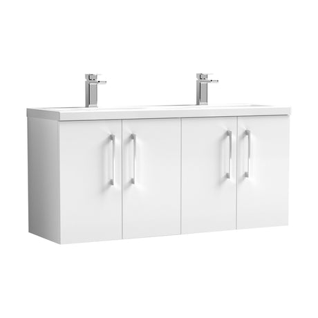 [BFLE123F2] Bramshall 4 Door Vanity Basin Unit - 1200mm - Choice of Basin and Colour - Cutout