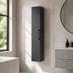 [BFLE1461H018] Bramshall 300mm Wall Hung 1 Door Tall Unit - Choice of Colour and Handle Finish - Lifestyle 3
