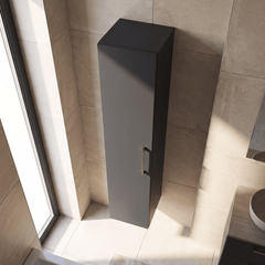 [BFLE1461H019] Bramshall 300mm Wall Hung 1 Door Tall Unit - Choice of Colour and Handle Finish - Lifestyle 2
