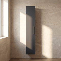 [BFLE1461H019] Bramshall 300mm Wall Hung 1 Door Tall Unit - Choice of Colour and Handle Finish - Silo