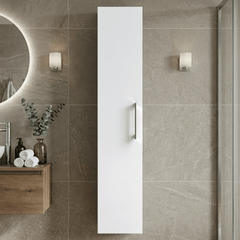 [BFLE161H716] Bramshall 300mm Wall Hung 1 Door Tall Unit – Choice of Colour and Handle Finish - Silo