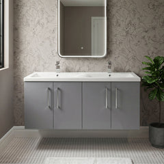 [BFLE2223F2] Bramshall 4 Door Vanity Basin Unit - 1200mm - Choice of Basin and Colour - Silo