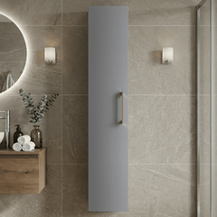 [BFLE2261H017] Bramshall 300mm Wall Hung 1 Door Tall Unit – Choice of Colour and Handle Finish - Silo