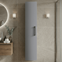 [BFLE2261H018] Bramshall 300mm Wall Hung 1 Door Tall Unit – Choice of Colour and Handle Finish - Silo