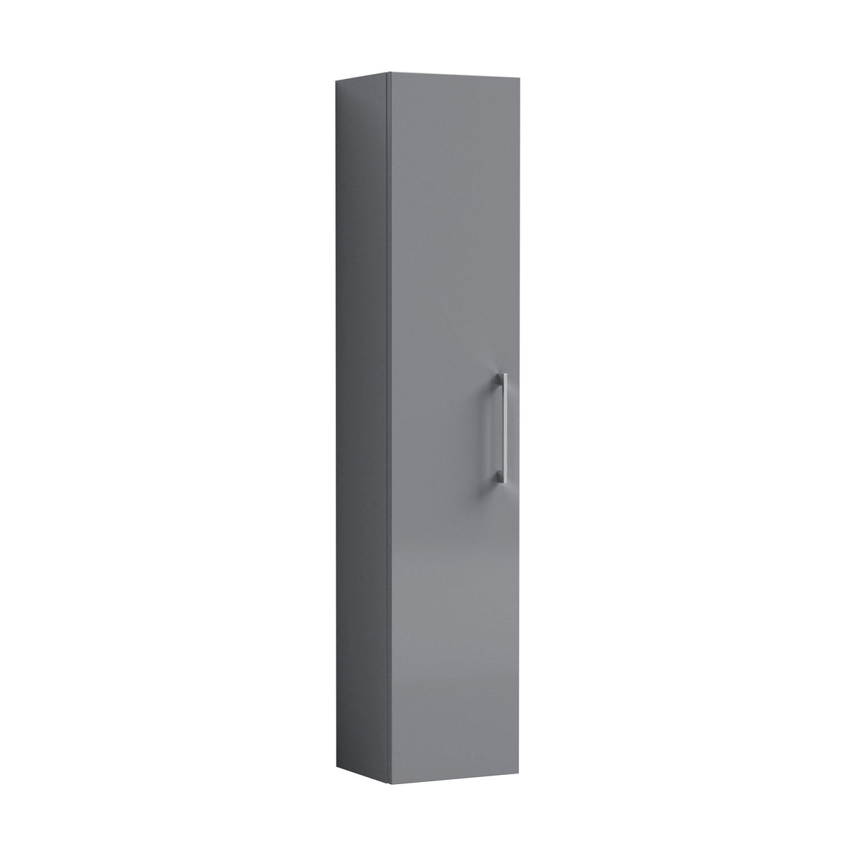 [BFLE2261] Bramshall 300mm Wall Hung 1 Door Tall Unit – Choice of Colour and Handle Finish - Cutout