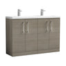 [BFLE2503F2] Bramshall Floor Standing 4 Door Vanity Basin Unit - Choice of Colour and Basin Type - Cutout