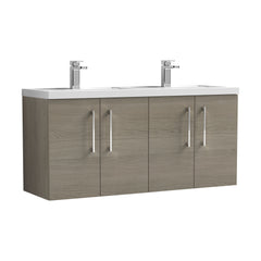 [BFLE2523C2] Bramshall 4 Door Vanity Basin Unit - 1200mm - Choice of Basin and Colour - Cutout