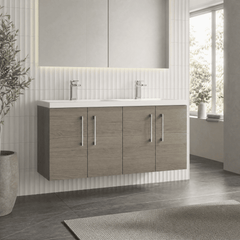 [BFLE2523C2] Bramshall 4 Door Vanity Basin Unit - 1200mm - Choice of Basin and Colour - Lifestyle 3