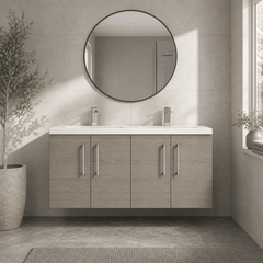 [BFLE2523C2] Bramshall 4 Door Vanity Basin Unit - 1200mm - Choice of Basin and Colour - Silo