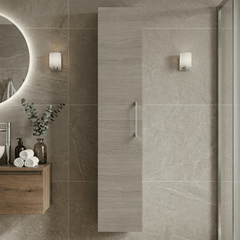 [BFLE2561] Bramshall 300mm Wall Hung 1 Door Tall Unit – Choice of Colour and Handle Finish - Silo