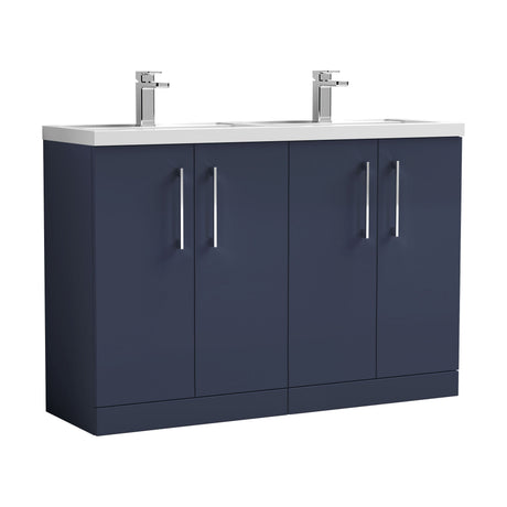 [BFLE2903C2] Bramshall Floor Standing 4 Door Vanity Basin Unit - Choice of Colour and Basin Type - Cutout