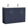[BFLE2903F2] Bramshall Floor Standing 4 Door Vanity Basin Unit - Choice of Colour and Basin Type - Cutout