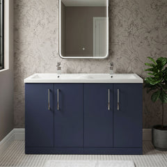 [BFLE2903F2] Bramshall Floor Standing 4 Door Vanity Basin Unit - Choice of Colour and Basin Type - Silo