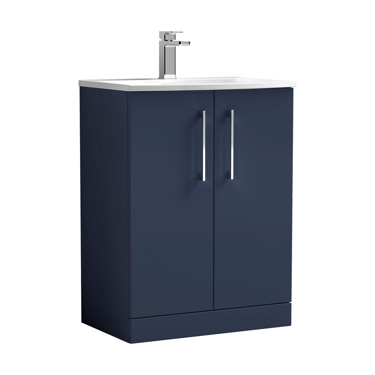 [BFLE2903G] Bramshall Contemporary 2 Soft Close Doors Floor Standing Vanity Basin Unit, Choice of Size/Basin Type/Colour - Cutout