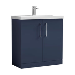 [BFLE2905D] Bramshall Contemporary 2 Soft Close Doors Floor Standing Vanity Basin Unit, Choice of Size/Basin Type/Colour - Cutout