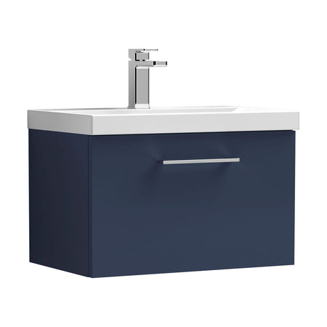 [BFLE2922D] Bramshall Contemporary 1 Soft Close Drawer Wall Hung Vanity Unit, Choice of Size/Basin Type/Colour - Cutout