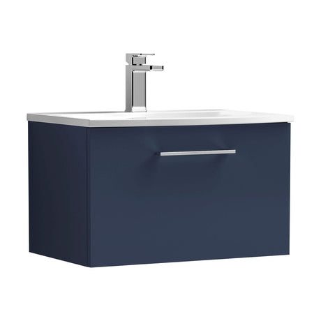 [BFLE2922G] Bramshall Contemporary 1 Soft Close Drawer Wall Hung Vanity Unit, Choice of Size/Basin Type/Colour - Cutout