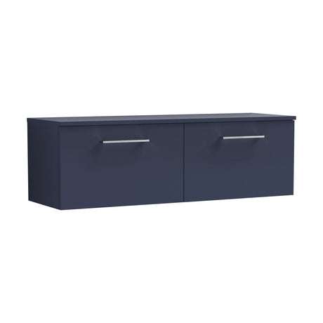 [BFLE2922W2] Bramshall 1200mm Wall Hung 2 Drawer Vanity Unit with Worktop, Choice of Colour - Cutout