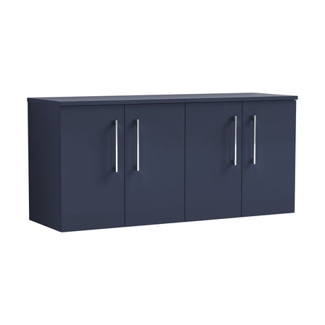 [BFLE2923W2] Bramshall Contemporary 4 Door Wall Hung Vanity Unit with Worktop, 1200mm, Choice of Colour - Cutout
