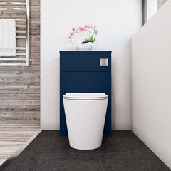 [BFLE2941] Bramshall 500mm Floor-Standing Contemporary Compact WC Toilet Unit - Lifestyle 1