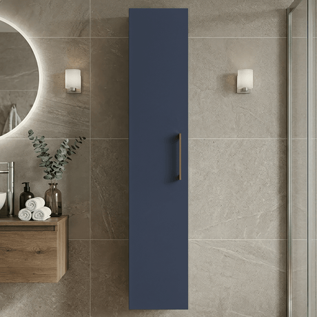 [BFLE2961H1516] Bramshall 300mm Wall Hung 1 Door Tall Unit – Choice of Colour and Handle Finish - Silo